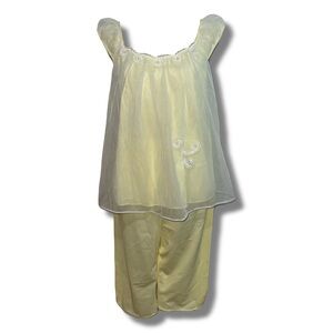 Vintage Val Mode Lingerie Pajama Set